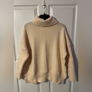 Cozy Cream Turtleneck Sweater